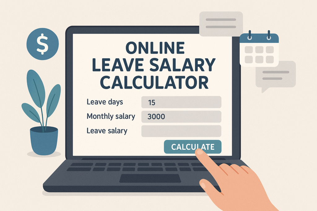 Online Leave Salary Calculator
